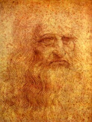 Portrait of a man in red chalk 1512