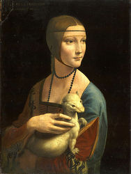 Lady with an Ermine 1490